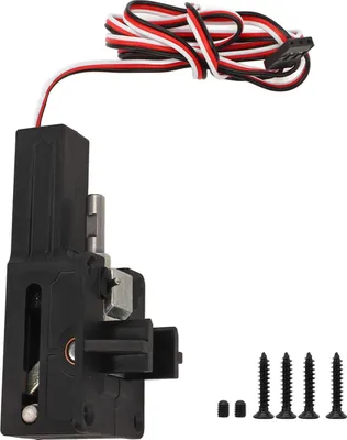 Produktbild von RLG4 90 Grad RC Elektronisches Einziehfahrwerk Aluminiumlegierung Lenkung Schwarz