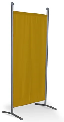 Image de Solidchoice - Clôture de protection de l'intimité, pour intérieur et extérieur, 82 x 178 cm, jaune