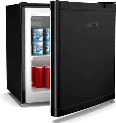 Image de Klarstein Irene Mini congélateur, 31 L Réfrigérateur/Congélateur Compact - Température Réglable -24°C à 10°C, Économe en Énergie, Silencieux 38 dB, Design Tabletop Noir