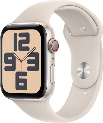 Produktbild von Apple Watch SE GPS+Cell 44mm Alu Polarstern Sportarmband M/L