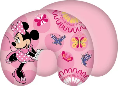 Produktbild von Minnie Mouse Nackenkissen 43x35 cm - rosa