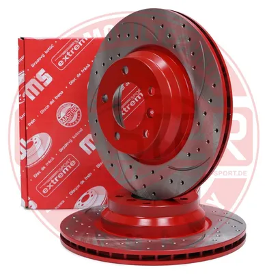 Obrázek produktu pro 2x brzdové kotouče MASTER-SPORT vpředu pro BMW 3 Touring (E91), 330 mm, 24012402001SE-SET-MS