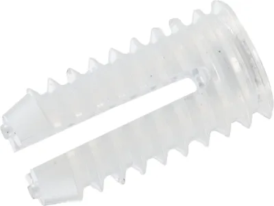 Produktbild von Spreizmuffe rund, ø 5,5 mm, Länge 11 mm, Bohr-ø 5 mm, Kunststoff natur