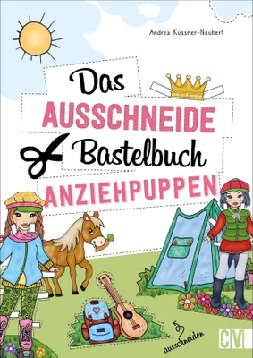 Produktbild von Das Ausschneide-Bastelbuch Anziehpuppen