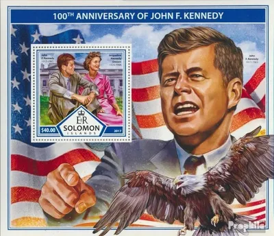 Produktbild von Briefmarken Salomoninseln 2017 Mi Block 671 (kompl. Ausg.) postfrisch John F. Kennedy