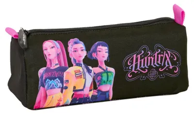 Zdjęcie produktu dla Kpop Demon Hunters Czarny Federmappe