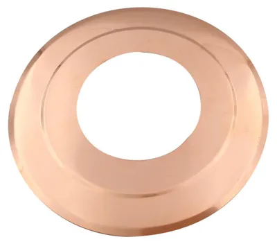 Immagine prodotto di Rosone a soffitto in ottone, 80 mm, scatola di derivazione a parete per tubi