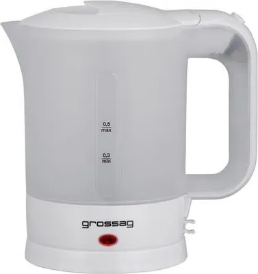 Produktbild von grossag Wasserkocher WK 6.07 Edelstahl-Topf 0,5l
