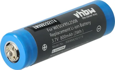 Produktbild von vhbw Akku kompatibel mit Panasonic ES-8101, ES-8102, ES-8103, ES-8109, ES-8161, ES-8162, ES-8043, ES-8044, ES-8078 Rasierer (800 mAh, 3,7 V, Li-Ion)