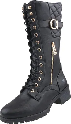 Produktbild von Mustang Damen Stiefel gefüttert Schwarz