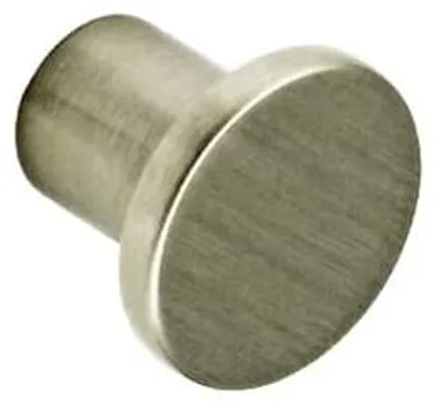 Immagine prodotto di Maniglia per mobile in zamak con finitura nichel satinato, diametro 24 mm