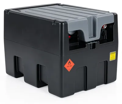 Produktbild von KOMFOTTEU Tragbarer Dieseltank mit automatischer Tankdüse, 180 L, 40L/min