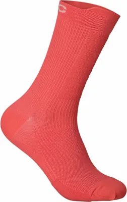Image de POC Lithe MTB Mid Chaussettes de vélo rouges mi-hauteur