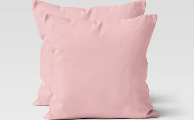 Produktbild von Mikrofaser UNI Kissenhüllen Kopfkissenbezug Kissenbezug Bezug Kissenhülle Mit Reißverschluss 80x80 cm rosé