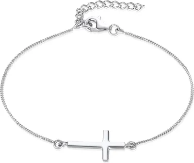 Produktbild von Rafaela Donata Armband Kreuz Sterling Silber 17,0 cm Basislänge + 3,0 cm Verlängerung 60903102