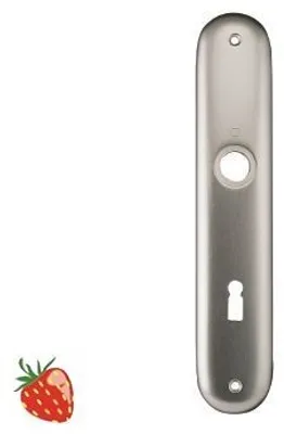 Produktbild von HOPPE Langschildpaar 273P RHF SK/OL Bad F2 neusilber 2800458
