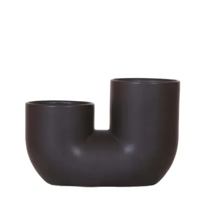 Produktbild von Kolibri Home | Tube Ziertopf - Black