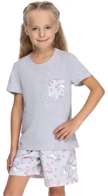 Image de Pyjama pour fille Merry Style MS10-292 (mélangé/licorne, taille 116)