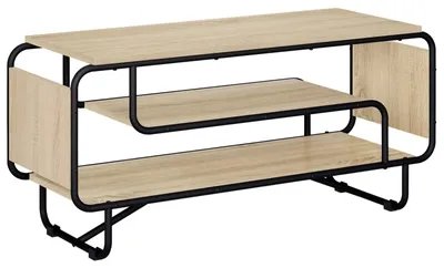 Image de vidaXL Support TV 98 x 36 x 45 cm, bois imitation chêne Sonoma