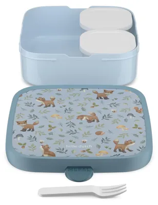 Image de Mepal Campus bento Lunchbox large bento brotdose campus groß - forest friends 184 x 182 x 61 107435065408