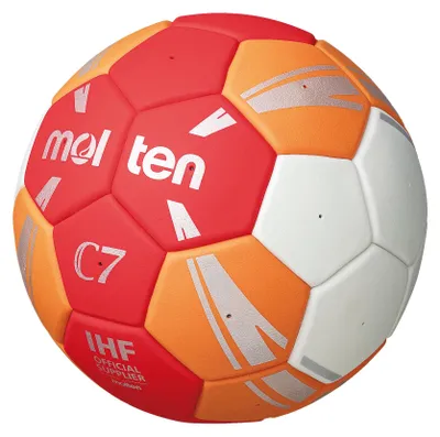 Produktbild von molten Handball Wettspielball rot/orange Gr. 1