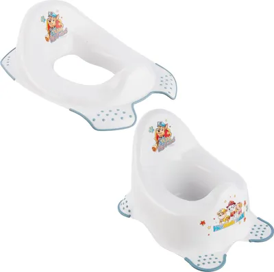 Produktbild von Paw Patrol Anti-Rutsch-Toilettensitzbezug - Anti-Rutsch-Töpfchen Weiß Max 15kg