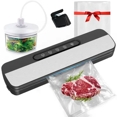 Produktbild von Multifunktionale Vakuummaschine für Lebensmittel mit starkem Saugvermögen und Zubehör
