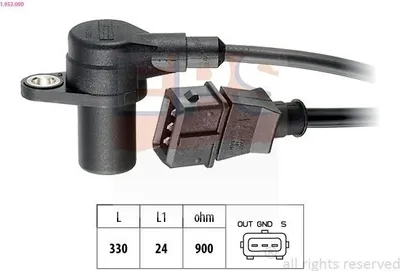 Produktbild von EPS 1.953.090 Kurbelwellensensor Impulsgeber passend für PEUGEOT 205 II (20A/C)