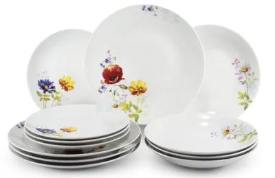 Obrázok produktu pre Súprava tanierov, český porcelán, Palouček, Leander, 12 d.
