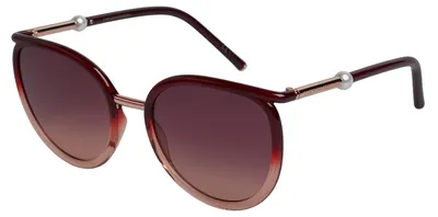 Produktbild von Carolina Herrera Runde Damen-Sonnenbrille mit Metallsteg HER0077/S