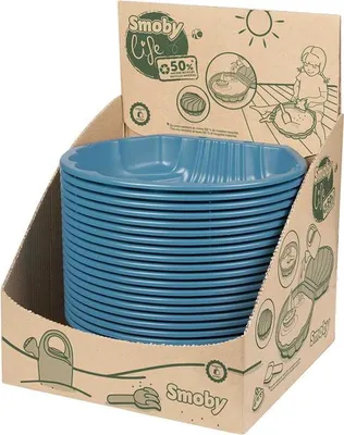 Produktbild von Smoby Life Doppel-Sandmuschel 70 x 35 x 9 cm deal für Garten, Balkon, Strand und Spielplatz.