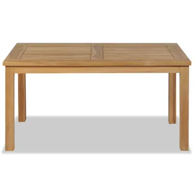 Image de vidaXL Table basse 90x50x45 cm en teck massif