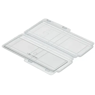 Produktbild von Bresser Objektträger Mikrometer-Skala 1/100 mm Kalibrierung Messung Durchlicht Auflicht Mikroskop