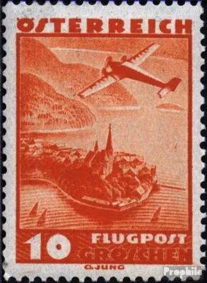 Produktbild von Briefmarken Österreich 1935 Mi 599 postfrisch Flugpost-Ausgabe