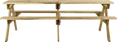 Immagine prodotto di Tavolo da Picnic con Panche 220x122x72 cm in Pino Impregnato