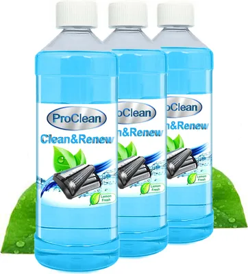 Produktbild von 3 Liter ( 3 x 1 Liter ) ProClean - Scherkopfreiniger der Spitzenklasse - Clean & Renew, für Braun Kartuschen