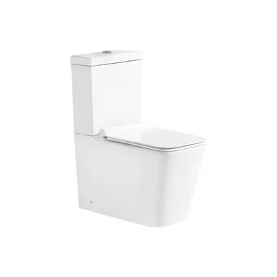 Zdjęcie produktu dla Mexen Cube kompakt wc z deską wolnoopadającą, biały - 31014000