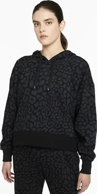 Produktbild von Nike W Nk Df Aop Gt Ft Fc Po Hd Black/White S