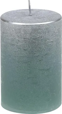 Produktbild von Steinhart Stumpenkerze Foggy Ø 6,8 x 10 cm salbei
