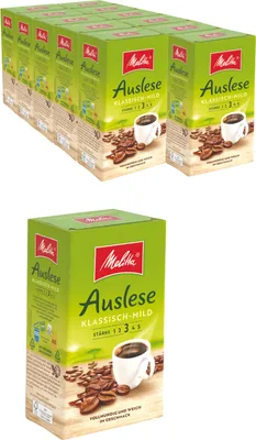 Image de MELITTA Café filtre Sélection Classique-Doux Café torréfié moulu 12x500g