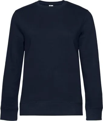 Produktbild von Damen-Sweatshirt - B&C QUEEN CREW NECK - navy blue - Größe XL