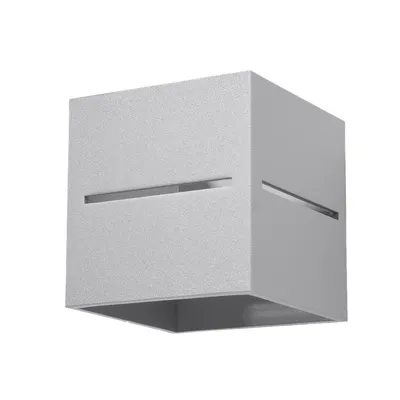 Produktbild von Wandleuchten ZORBO grau LED 3000K 1xG9 8W  10x12x10cm Sollux Lighting