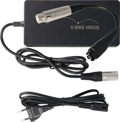 Produktbild von Nabíječka a nabíjecí adaptér vhodné pouze pro naše repliky baterií pro elektrokola Yamaha PW-X a PW Series SE, TE rámová spodní trubka 36 V