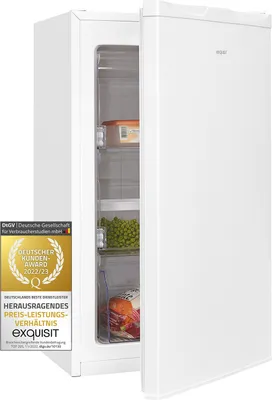 Produktbild von Exquisit Gefrierschrank GS111-330E weiss | 63 l Nutzinhalt | Weiß