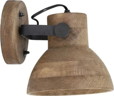Produktbild von Light & Living - Wandleuchte Ilanio - Holz - 21x17x19cm