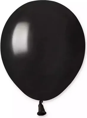 Immagine prodotto di Palloncini neri metallizzati 100pz