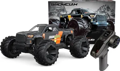 Produktbild von UDIRC 1610S 1/16 2.4G 4WD 80km/h Bürstenlose RC Auto LED Licht Off-Road Klettern LKW Hochgeschwindigkeit Große Fuß Fernbedienung Fahrzeuge - Schwarz