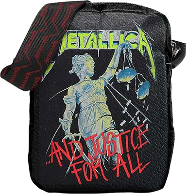 Immagine prodotto di Metallica - Borsa a tracolla "Justice For All" RO14474 (Taglia unica) (Multicolore)
