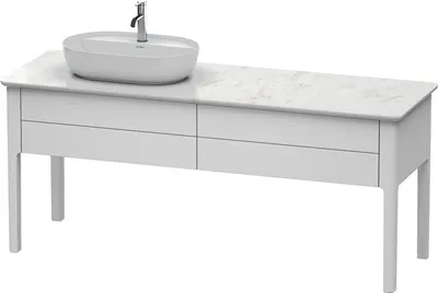 Produktbild von Duravit Duravit Waschtischunterbau LUV 743x1388x570mm Becken li nachtbl sdm