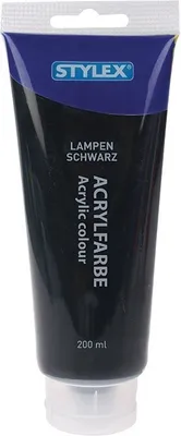 Produktbild von Stylex 28521, 200 ml, Schwarz, Matte, Tube